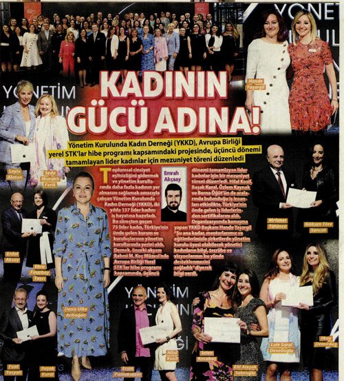 Milliyet Newspaper, Press Reflection of WOB Turkey Certificate and Mentorship Program of 3rd Term Graduation Ceremony